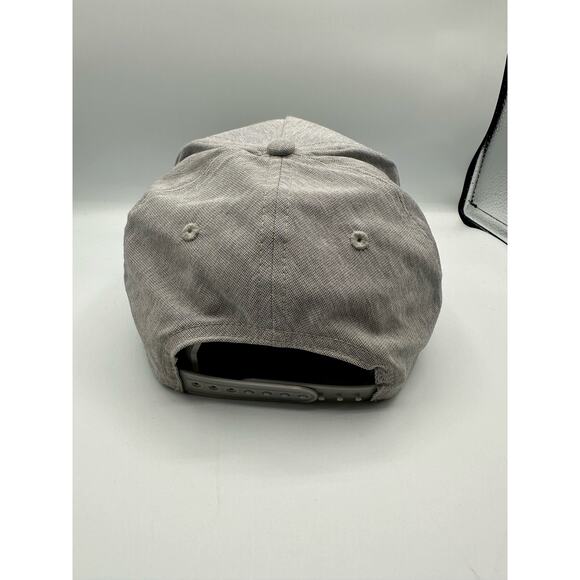 Travis Mathew Logo Hat Grey Golf Baseball Snapback Hat OSFM - Picture 3 of 5